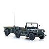 US M151 jeep + M416 trailer Forest green