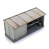 Dusche und Toilettenblock Campingplatz 1:87 Resinbausatz
