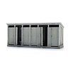 Dusche und Toilettenblock Campingplatz 1:87 Resinbausatz