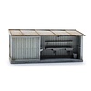 Dusche und Toilettenblock Campingplatz 1:87 Resinbausatz