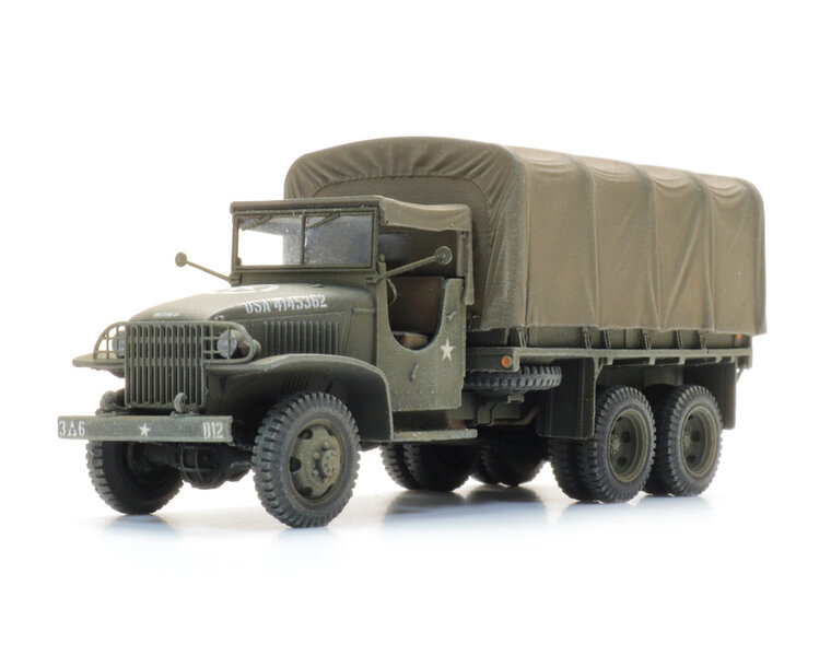 US GMC CCKW-353 US Army Cargo with hood