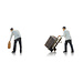 Porters with luggage