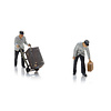 Porters with luggage