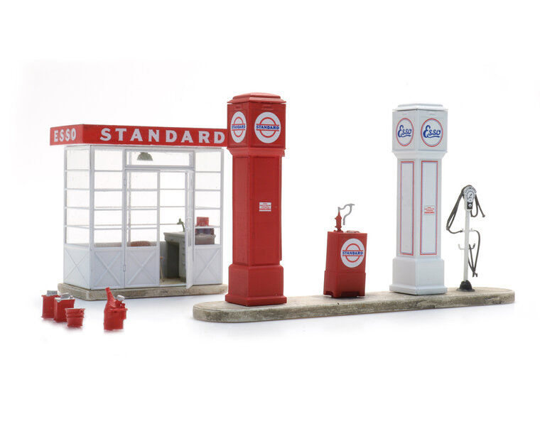 Tankstelle Esso-Standard Bausatz