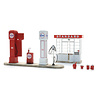 Tankstelle Esso-Standard 1:87 Resinbausatz