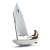 Segelboot Optimist + Figur