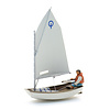 Segelboot Optimist + Figur