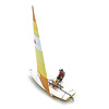 Sailing Boat Laser sailing + figure