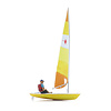 Sailing Boat Laser sailing + figure