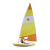 Sailing Boat Laser sailing + figure