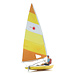 Sailing Boat Laser sailing + figure