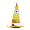 Sailing Boat Laser sailing + figure