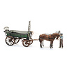 Northern European hay wagon + figure