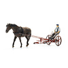 Mower bar with horse + figure