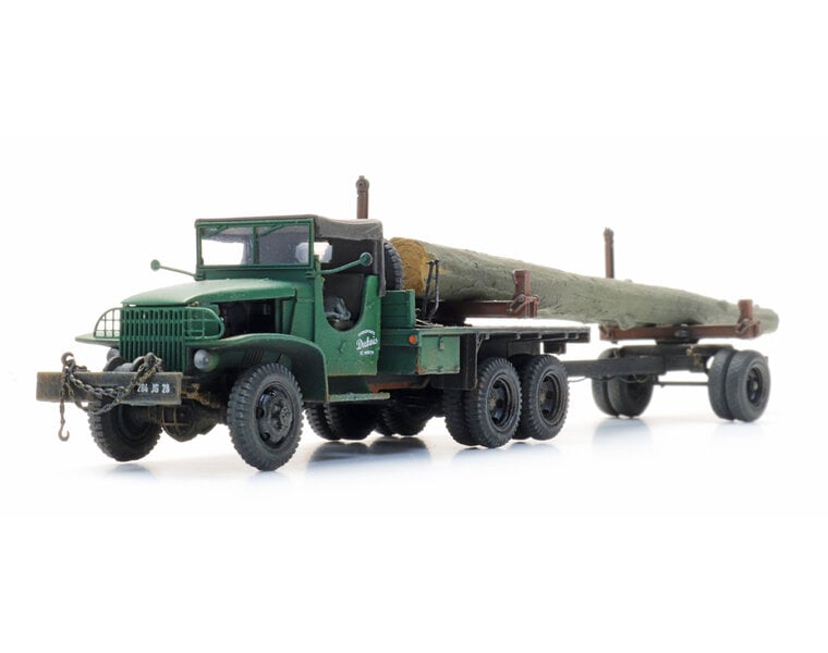 GMC CCKW-353 timber transport truck