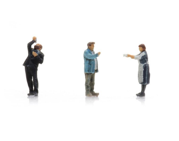 Herring fish shop figures