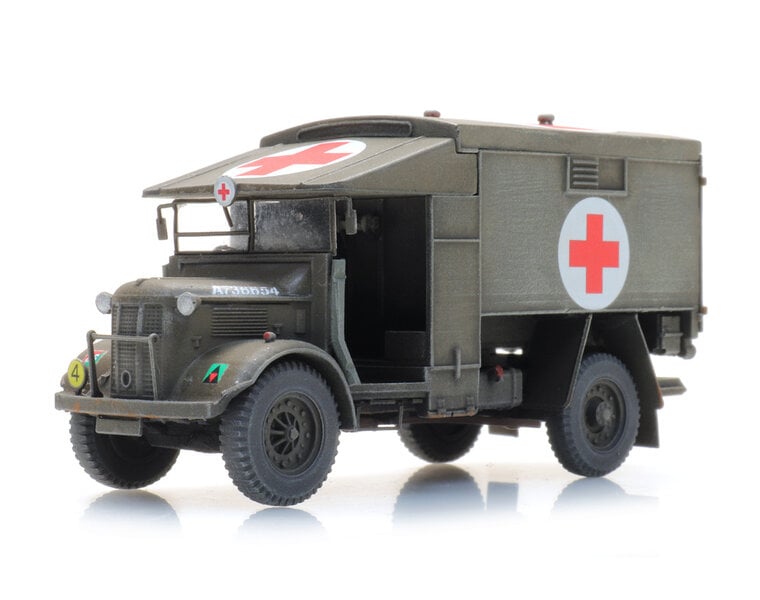 Austin K2 Ambulance, British Army
