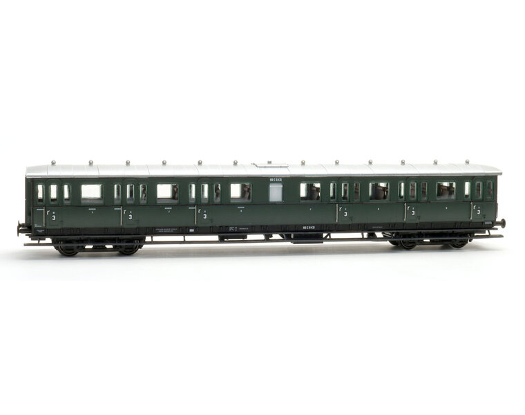 C12c C6431, olijfgroen, alu dak, 3e klasseborden laag, 1932