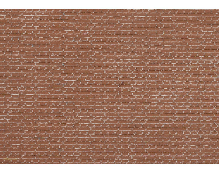 Brick side wall