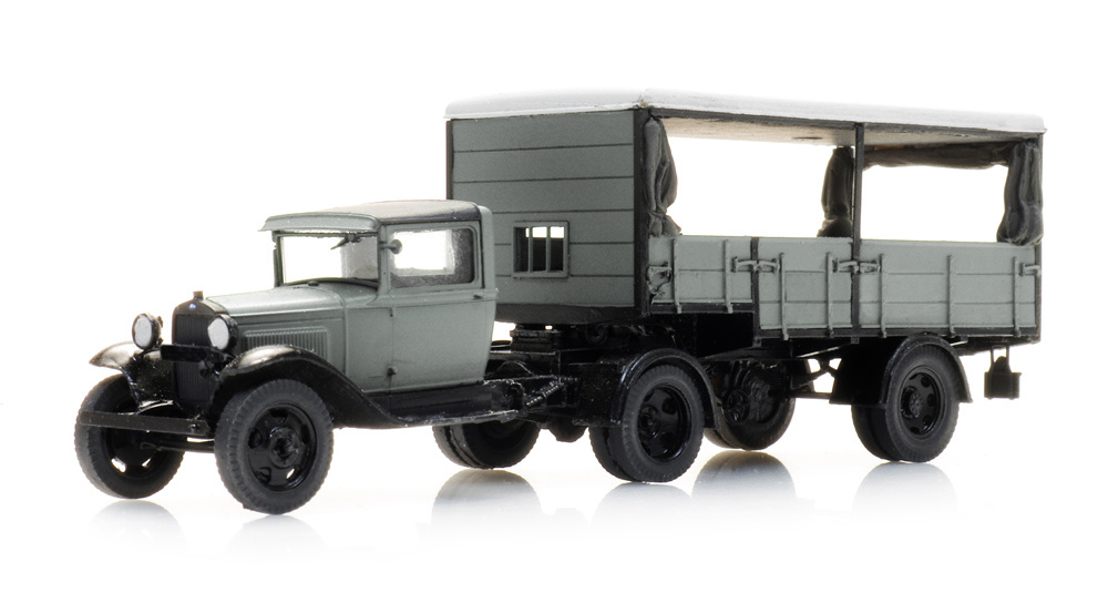 Ford Model AA semi-trailer 1:87 resin kit