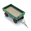 Trailer E3 3t 1:87 resin kit