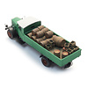 Truckload wooden beer barrels
