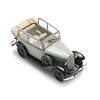 Opel P4 hood down, grey