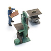 Woodworking machines with figures