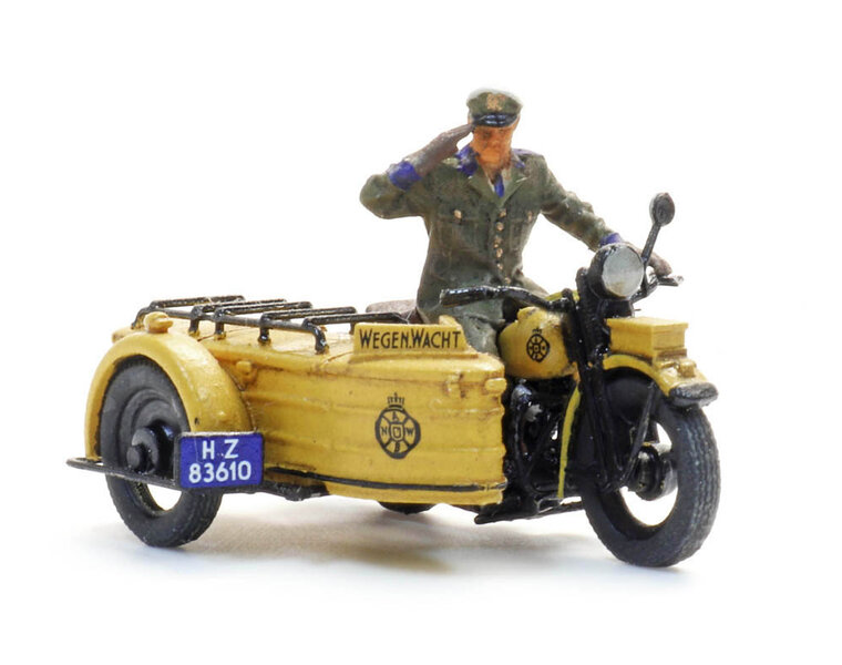 ANWB wegenwacht motorfiets zijspan