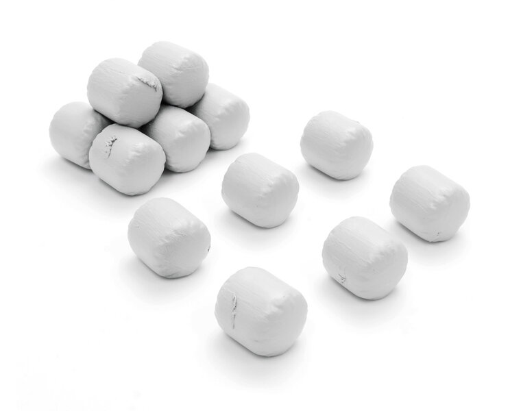 Siloballen Weiß
