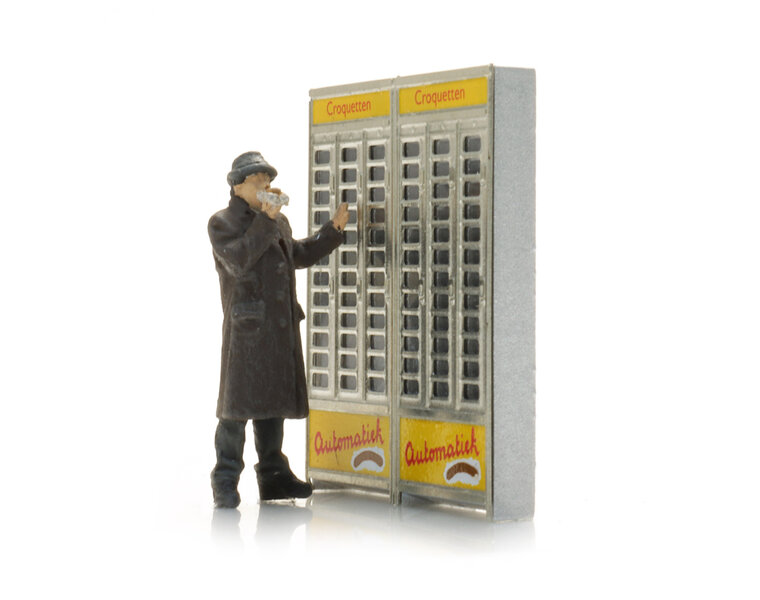 Automat with figure