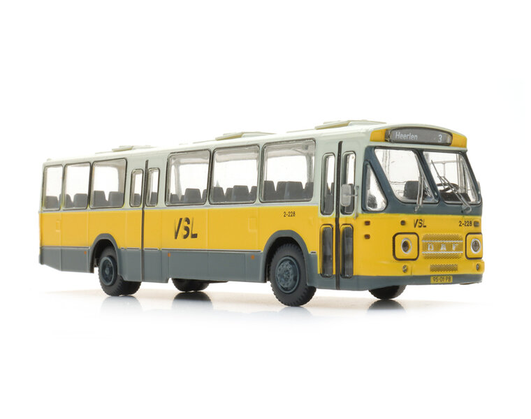 Regional bus VSL 2-228, DAF front 1, middle-door exit