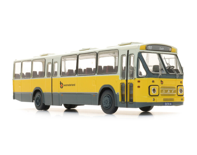 Regional bus Westnederland 6101,DAF front 1, middle-door exit
