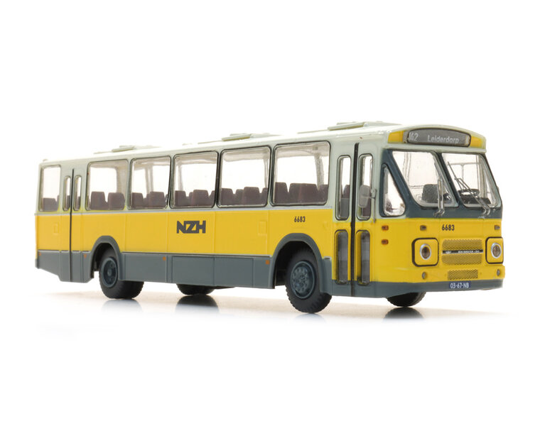 Regional bus NZH 6683, DAF front 2, rear door exit