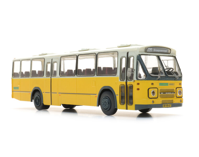 Regional bus Connexxion 8602, DAF front 2, middle-door exit