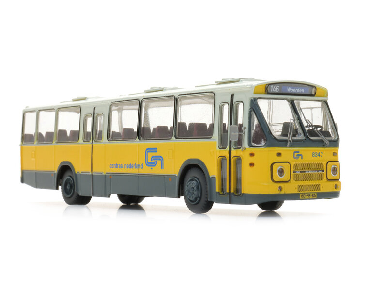 Regional bus CN 8347, DAF front 1, middle-door exit