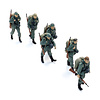 Wehrmacht Infanterie tijdens lange mars