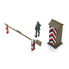 Wehrmacht Sentry box and sentry