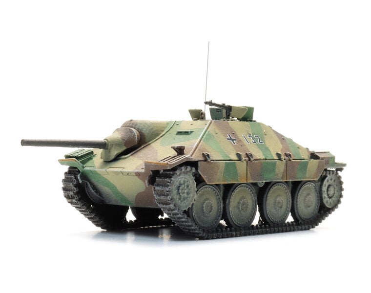 Wehrmacht Jagdpanzer 38t Hetzer dreifarbige Tarnung
