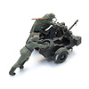 Wehrmacht Pech: Zündapp met zijspan + 2 figuren