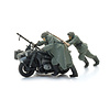 Wehrmacht Breakdown: Zündapp with side car + 2 figures