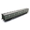 Dutch compartment coach C12c C6460 green, 2nd class