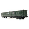Dutch compartment coach C12c C6460 green, 2nd class