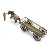Hay wagon (empty) with figure