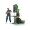 Lintzaag met figuur
