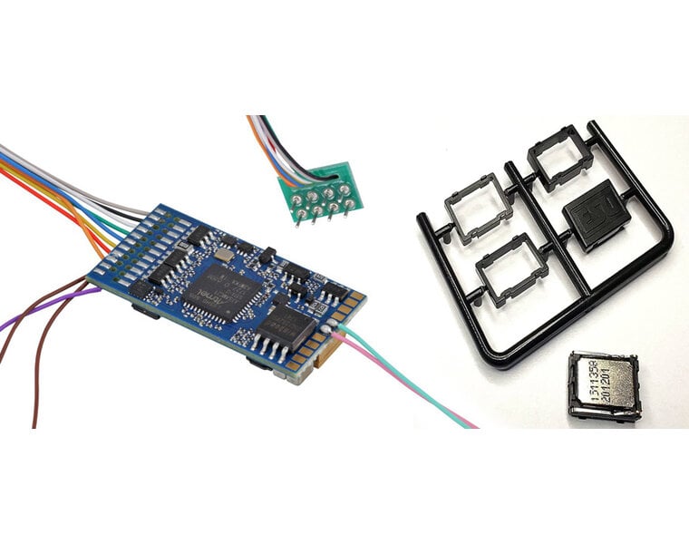NS 1300 geluidsdecoder, NEM652 · 8-polig