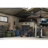 Niederländische Garage mit Innenausstattung 1:87 Resinbausatz