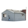 Niederländische Garage mit Innenausstattung 1:87 Resinbausatz