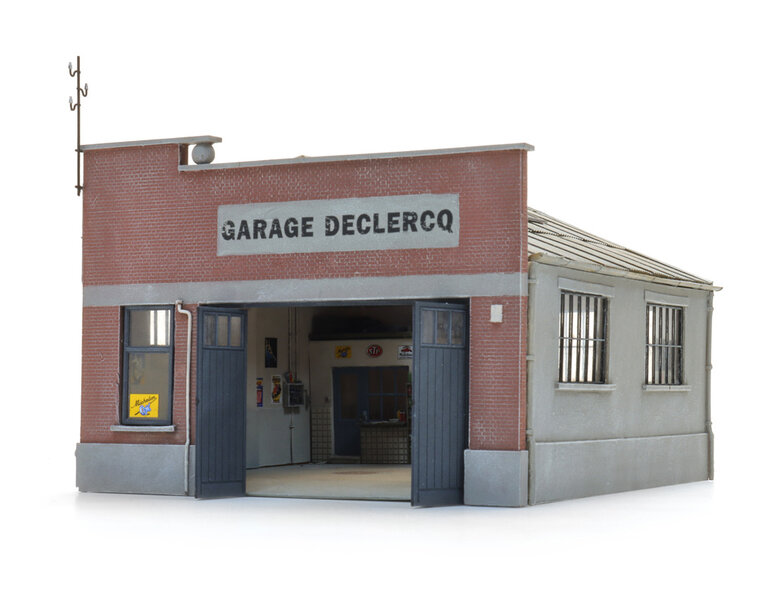 Belgische Garage mit Innenausstattung