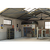Deutsche Garage mit Innenausstattung 1:87 Resinbausatz